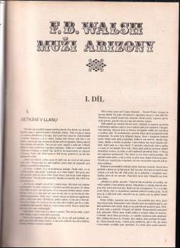 F. B Walsh: Muži Arizony
