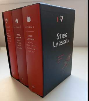 Stieg Larsson: Vydání Milénium 1 - 3 Muži, kteří nenávidí ženy + Dívka, která si hrála s ohněm + Dívka, která kopla do vosího hnízda