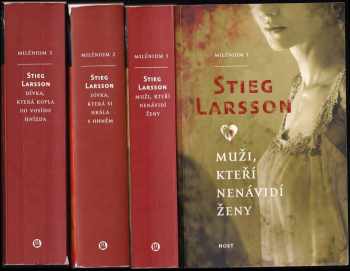 Stieg Larsson: Milénieum 1-3: Muži, kteří nenávidí ženy + Dívka, která si hrála s ohněm + Dívka, která kopla do vosího hnízda