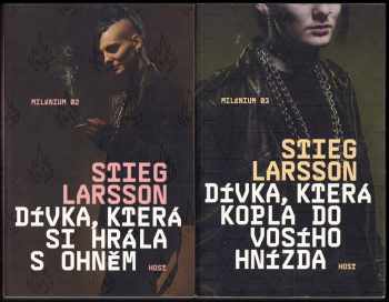 Stieg Larsson: Milénium : Díl 1-3 (Muži, kteří nenávidí ženy + Dívka, která si hrála s ohněm + Dívka, která kopla do vosího hnízda)