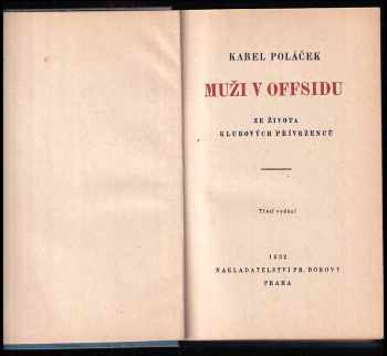 Karel Poláček: Muži v offsidu