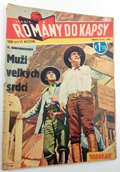 Muži velkých srdcí, Rodokaps 288 (27), VI. ročník