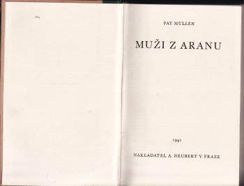 Patrick B Mullen: Muži z Aranu
