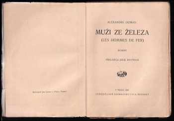 Alexandre Dumas: Muži ze železa