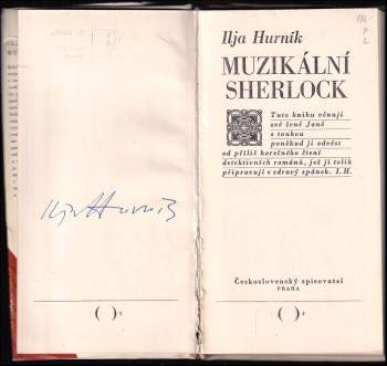 Ilja Hurník: Muzikální Sherlock