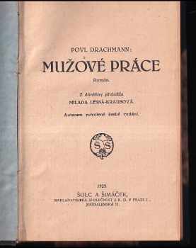 Povl Drachmann: Mužové práce