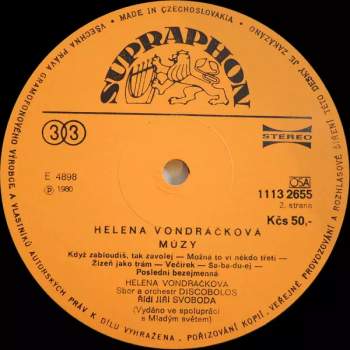 Helena Vondráčková: Múzy