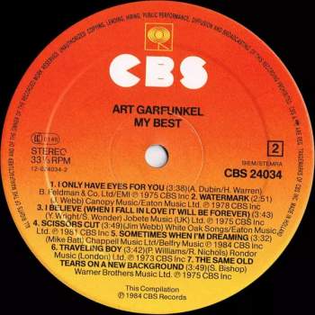 Art Garfunkel: My Best