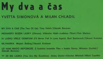 Yvetta Simonová: My Dva A Čas