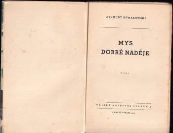Zygmunt Nowakowski: Mys Dobré naděje