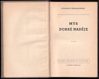 Zygmunt Nowakowski: Mys Dobré naděje
