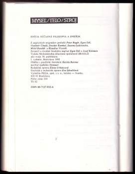 Raymond M Smullyan: Myseľ, telo, stroj