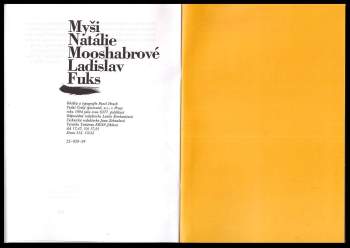 Myši Natálie Mooshabrové