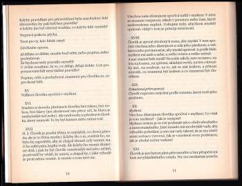 Blaise Pascal: Myšlenky