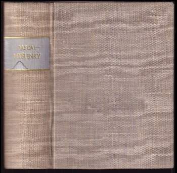 Blaise Pascal: Myšlenky