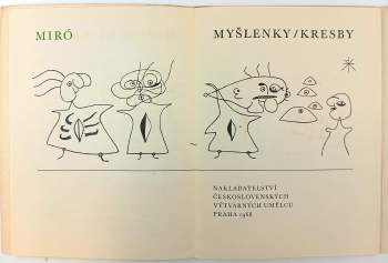 Joan Miró: Myšlenky - kresby