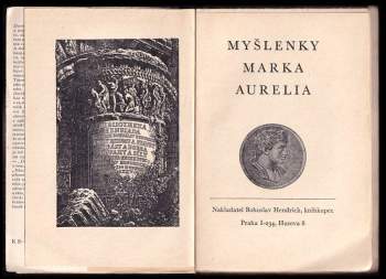 Antoninus Marcus Aurelius: Myšlenky Marka Aurelia