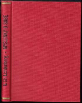 Myšlenky o sobě, myšlenky filosofické, myšlenky psychologické