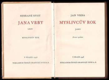 Jan Vrba: Myslivcův rok