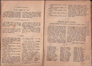 Myslivec Rodinný kalendář na rok 1919
