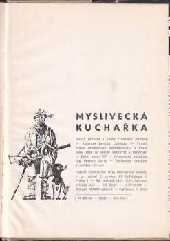 Marcela Mottlová: Myslivecká kuchařka