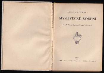 Josef Václav Rozmara: Myslivecké koření