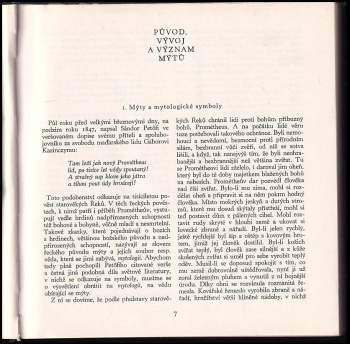 Imre Trencsényi-Waldapfel: Mytologie