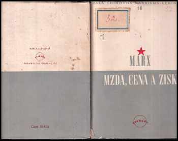Mzda, cena a zisk