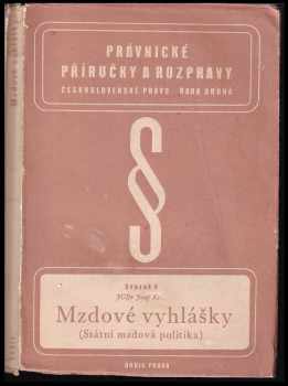 Mzdové vyhlášky