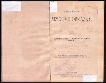 Jindřich Šimon Baar: Mžikové obrázky
