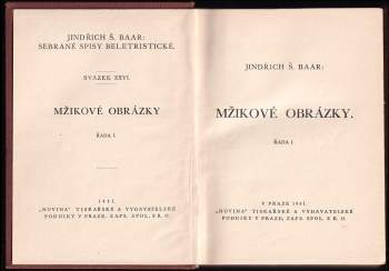 Jindřich Šimon Baar: Mžikové obrázky