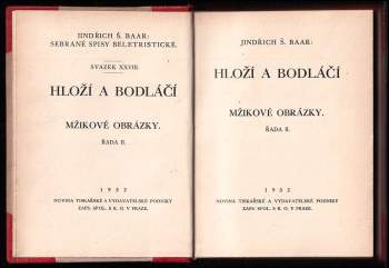 Jindřich Šimon Baar: Hloží a bodláčí - Mžikové obrázky - řada II.