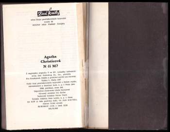 Agatha Christie: N či M?