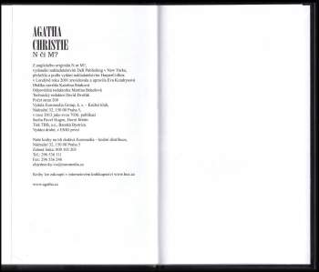 Agatha Christie: N či M?