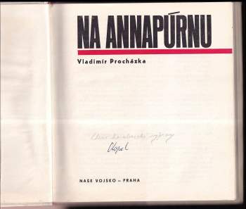 Vladimír Procházka: Na Annapúrnu