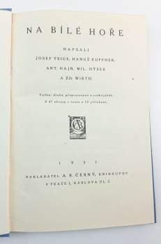 Josef Teige: Na Bílé Hoře