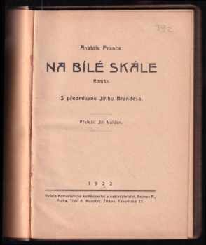 Anatole France: Na bílé skále