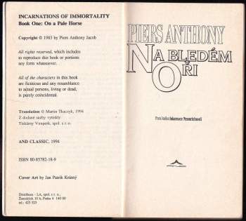 Piers Anthony: Na bledém oři