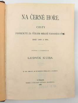 Ludvík Kuba: Na Černé Hoře