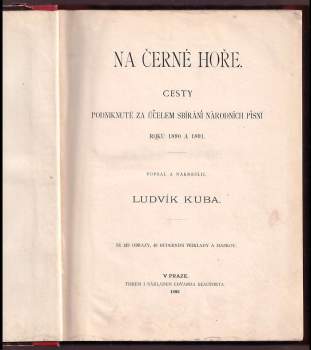 Ludvík Kuba: Na Černé Hoře