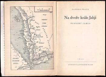 Sandro Volta: Na dvoře krále Jahji