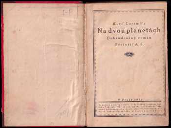 Kurd Lasswitz: Na dvou planetách