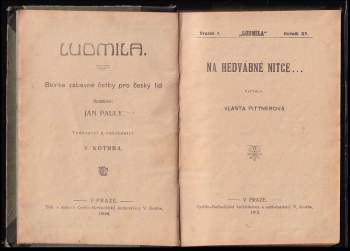 Vlasta Pittnerová: Na hedvábné nitce--