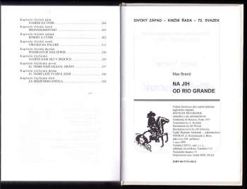 Max Brand: Na jih od Rio Grande