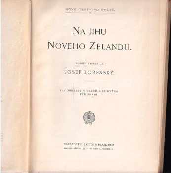 Josef Kořenský: Na jihu Nového Zélandu
