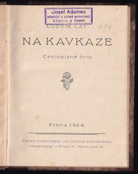Ludvík Lát: Na Kavkaze