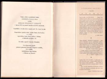 Josef Kalus: Na konci života