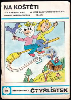 Na koštěti - Čtyřlístek 141