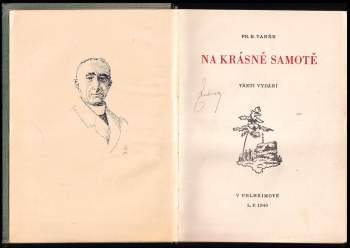 František Bernard Vaněk: Na krásné samotě