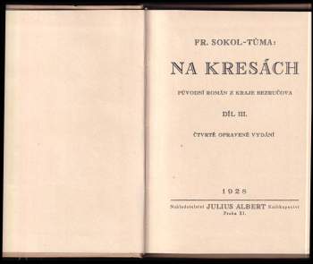 František Sokol Tůma: Na Kresách